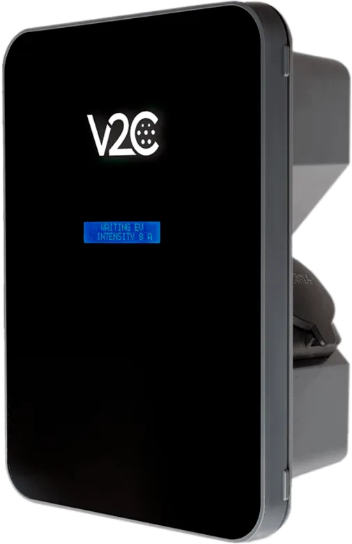 V2C Trydan laadpaal, zwart