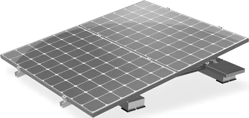 Van der Valk ValkDouble aluminium ballast-onderconstructie voor een plat dak